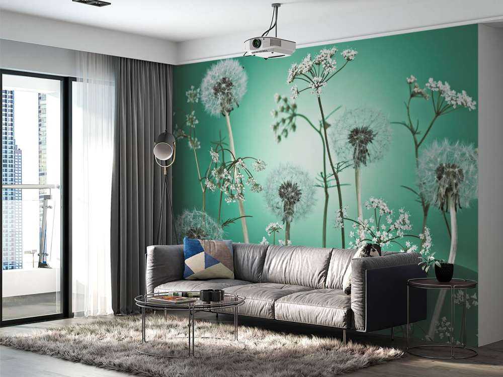 Meadow fantasie turquoise