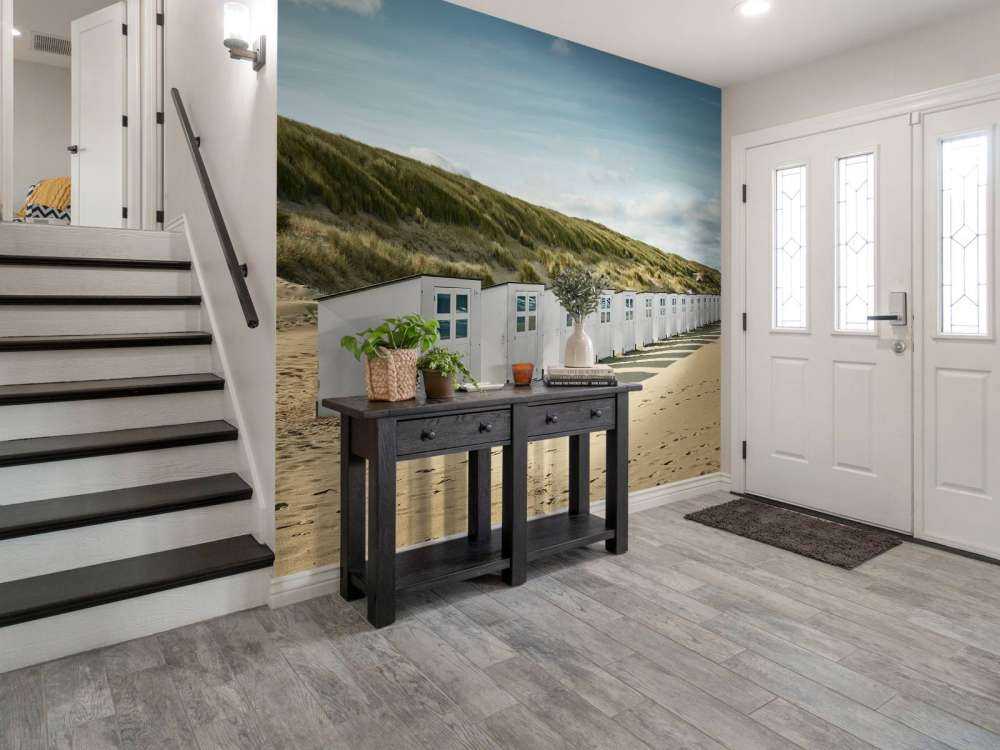 Huisjes aan het strand