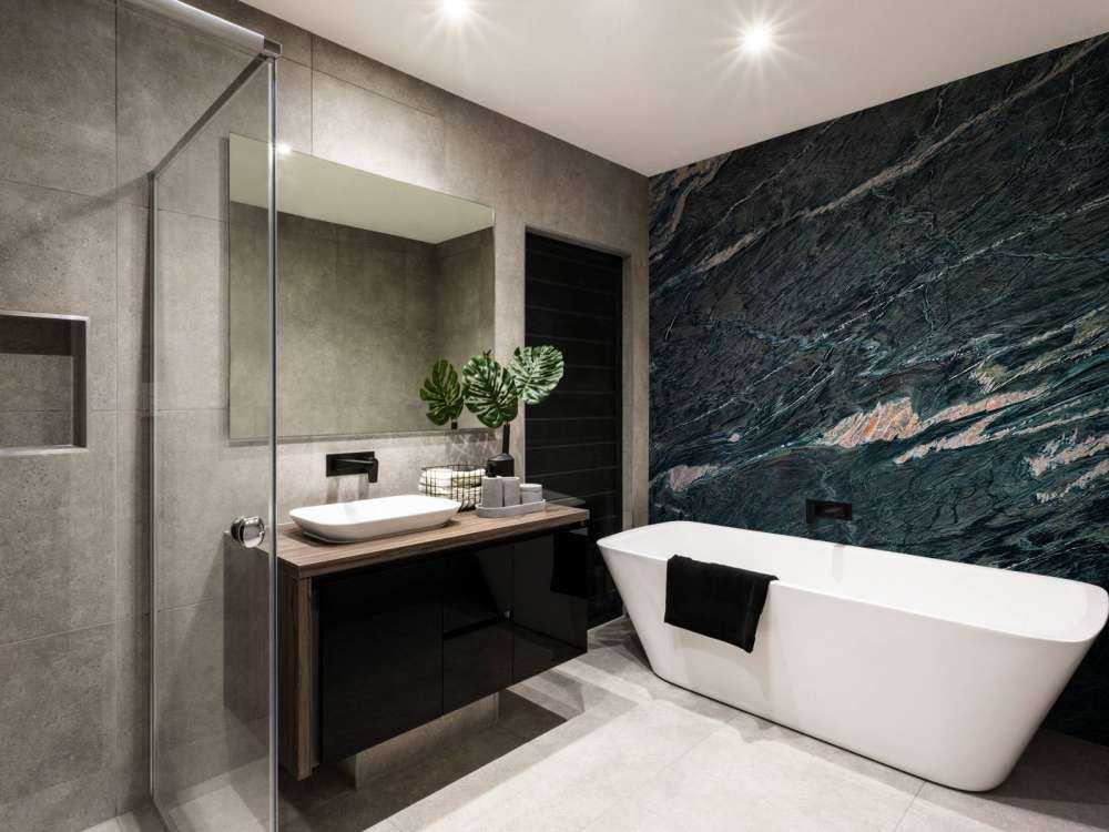 Marmer met golvende structuur