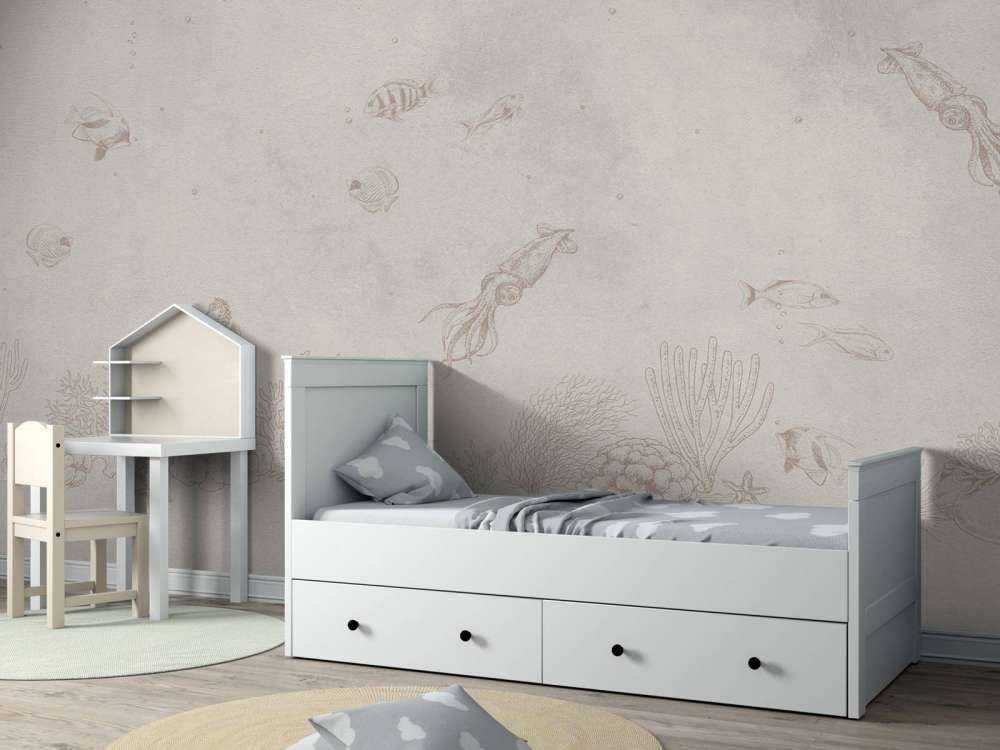 Inktvissen zee taupe