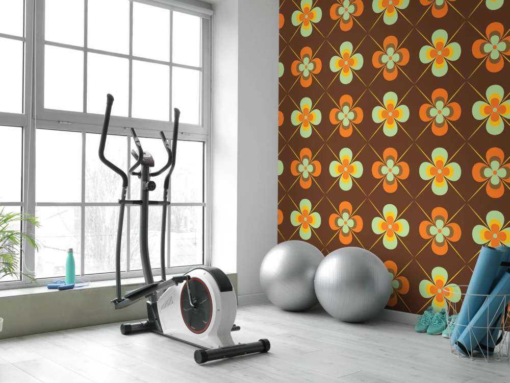 Vintage stijl madeliefjes