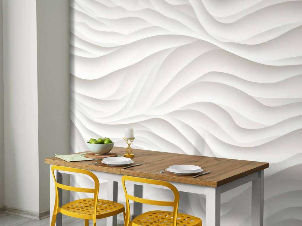 All white sculpture art texture