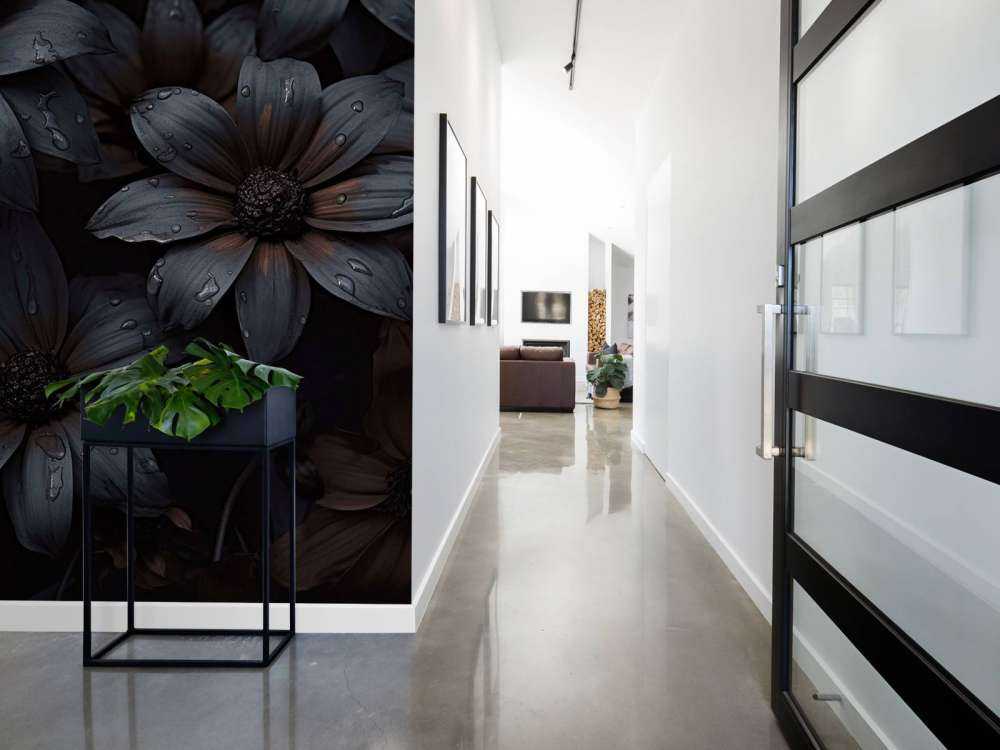 Opulent flower reverie dark mood