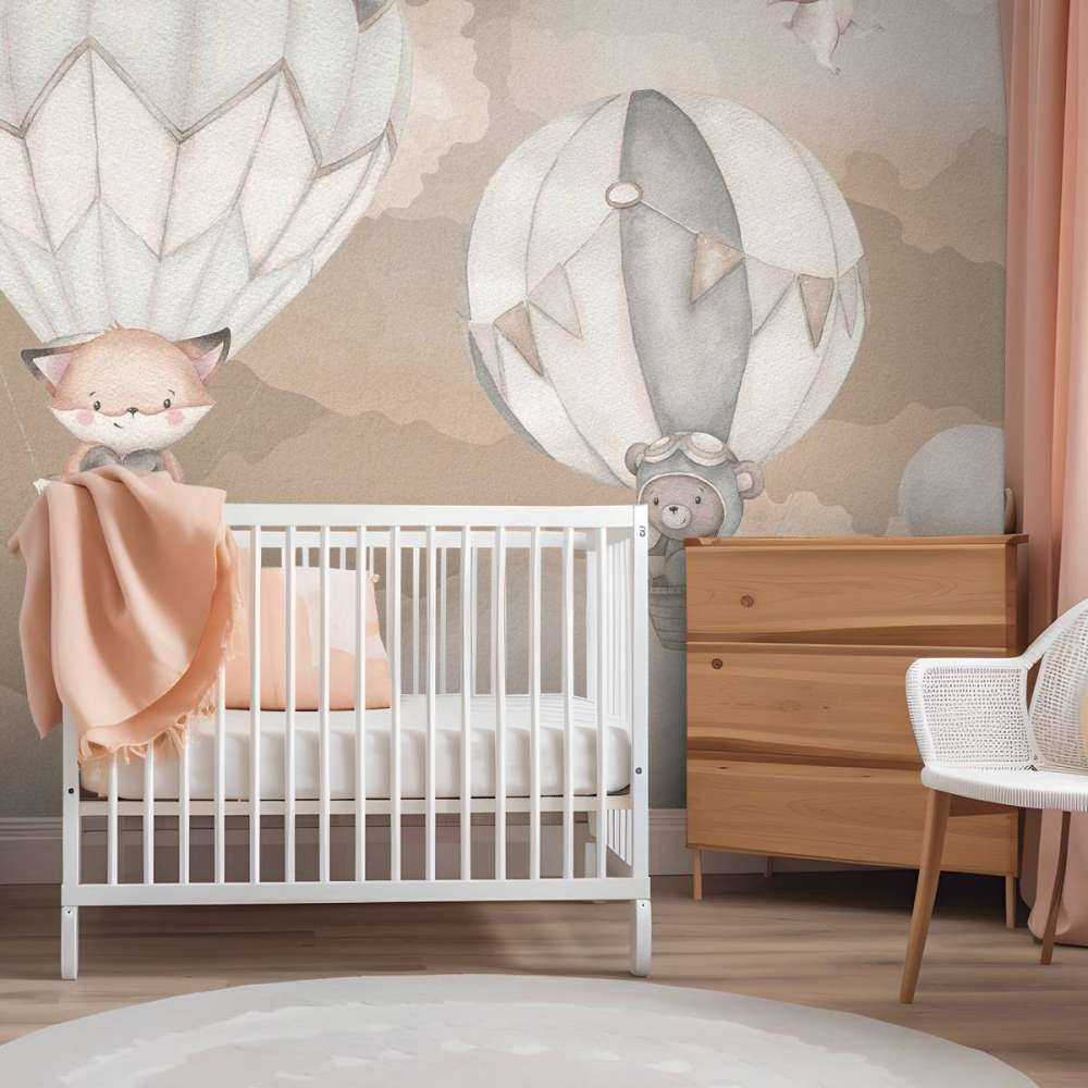 Vliegende dieren taupe