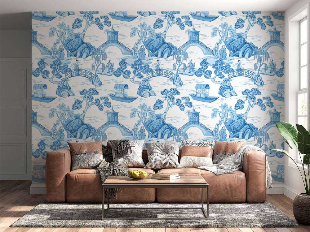 Chinese landschap patroon