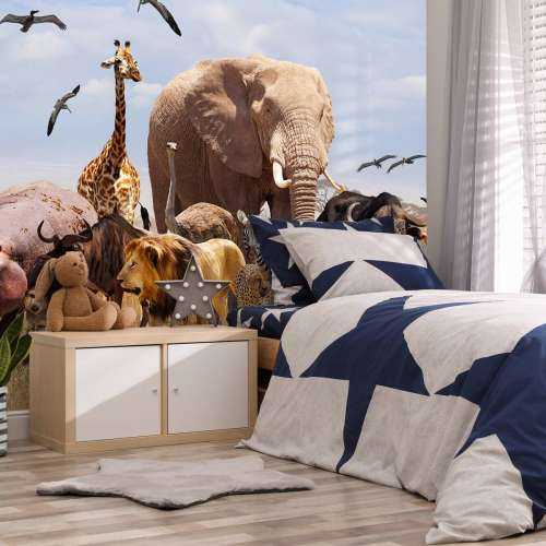 Afrikaanse dieren bij Kilimanjaro