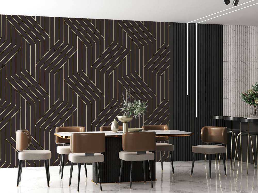 Art deco lijnen