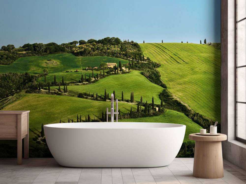 Panorama van Toscane