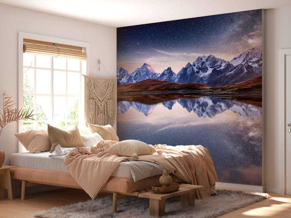 Een reflecterende sterrenhemel