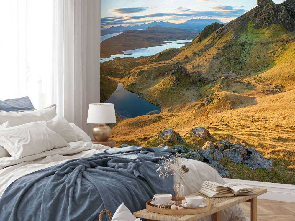 Zonsondergang in Schotland