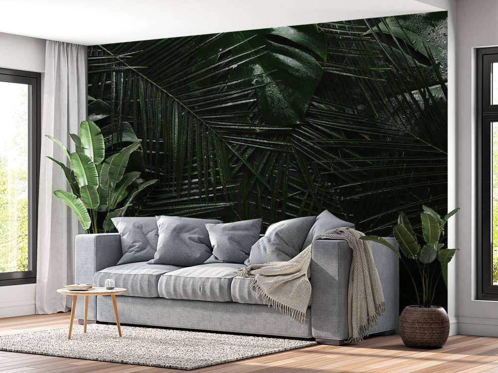 Donkergroene Tropische Bladeren