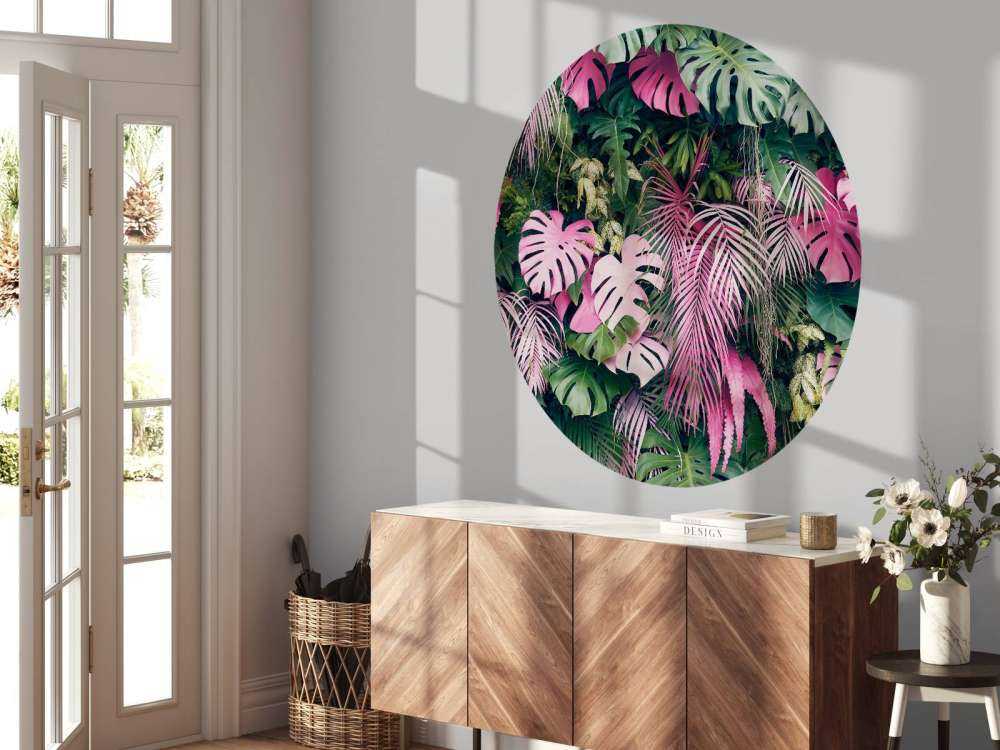 Gevarieerde en kleurrijke bladeren