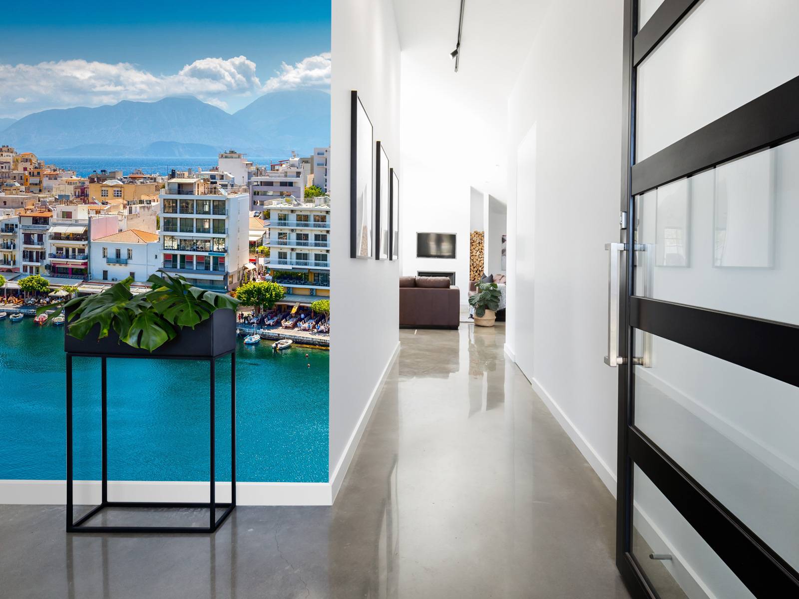 Rustgevende baai op Kreta