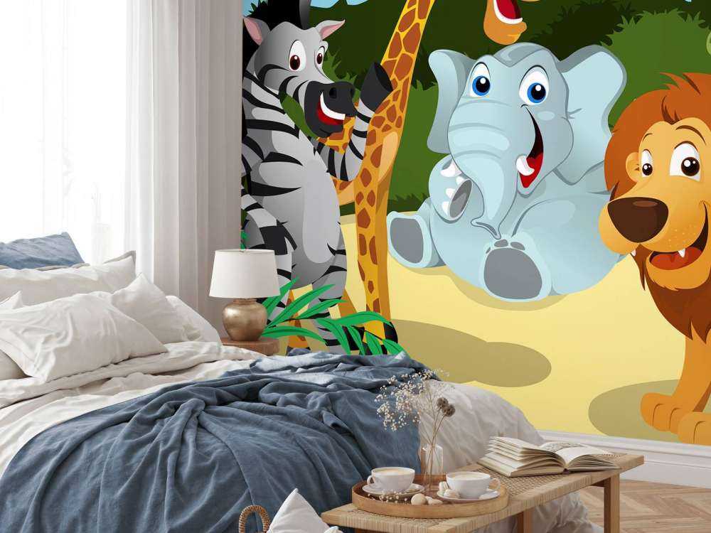 Vrolijke wilde dieren