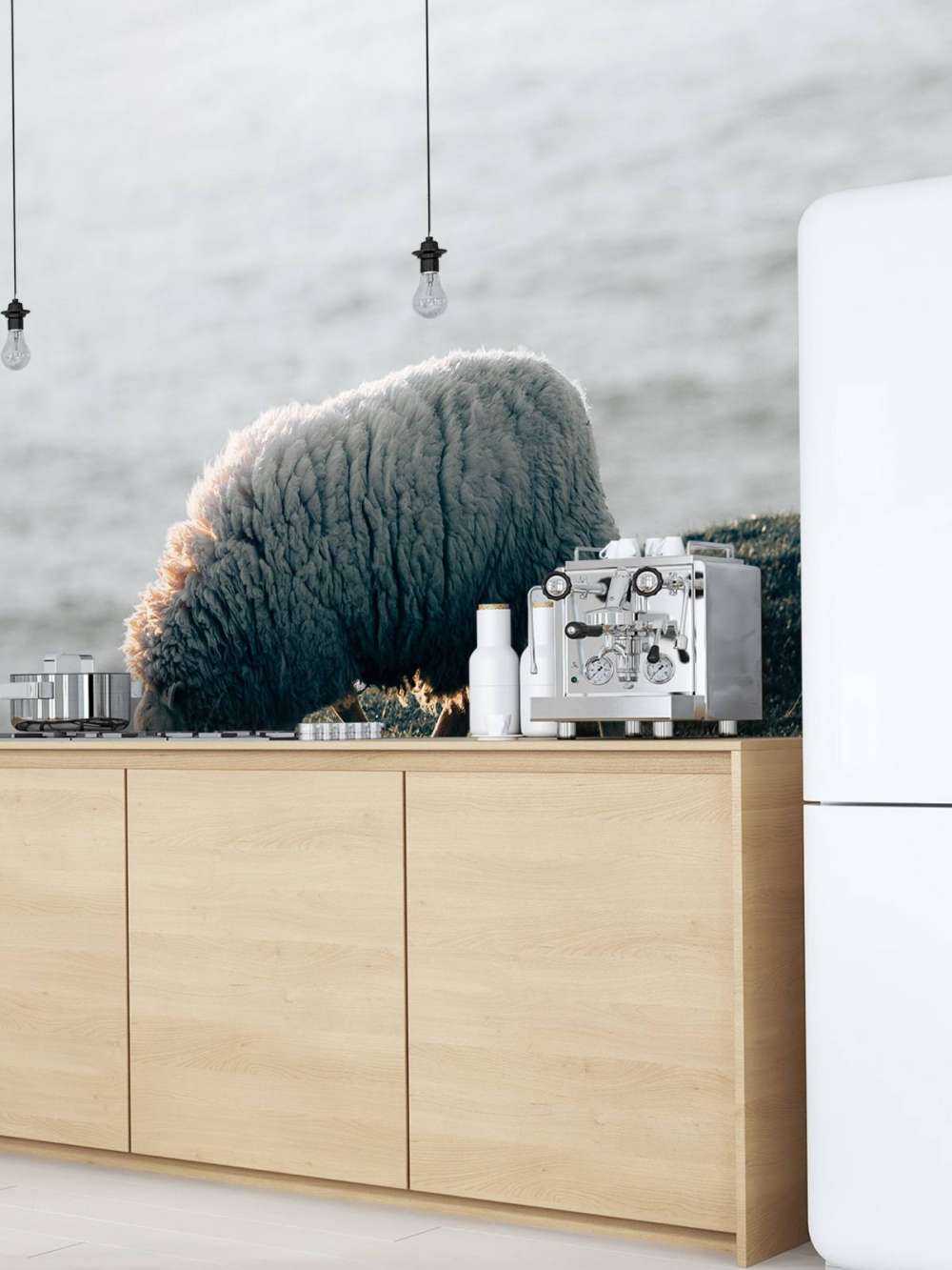 Grazend schaap