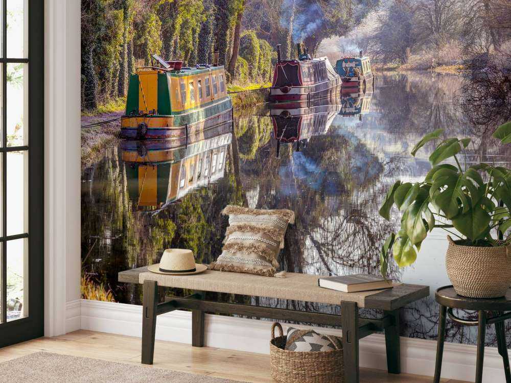 Kanaal in Kintbury