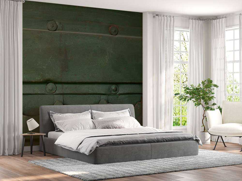 Groene metalen structuur