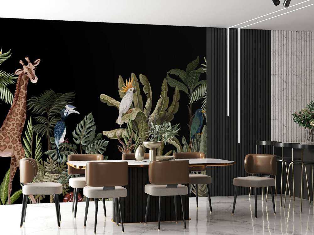 Verschillende jungle dieren