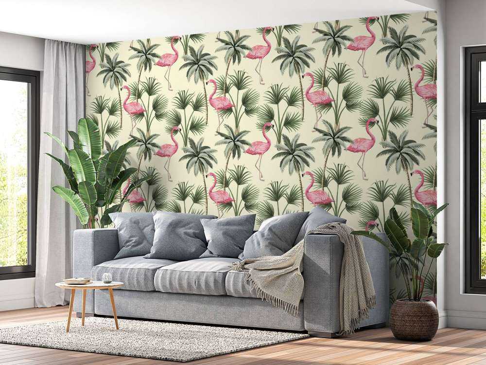 Flamingo patroon