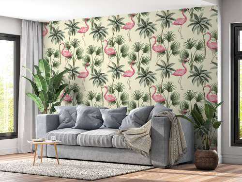 Flamingo patroon