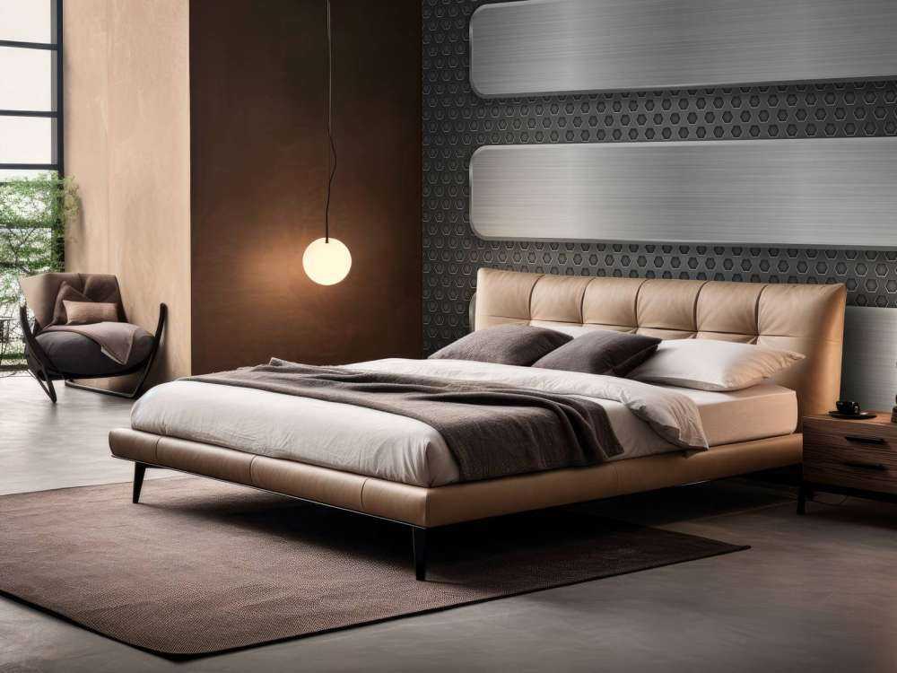 Metalen achtergrond met platen