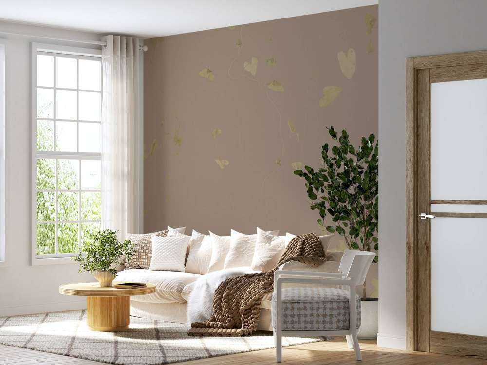 Haagwinde takken taupe