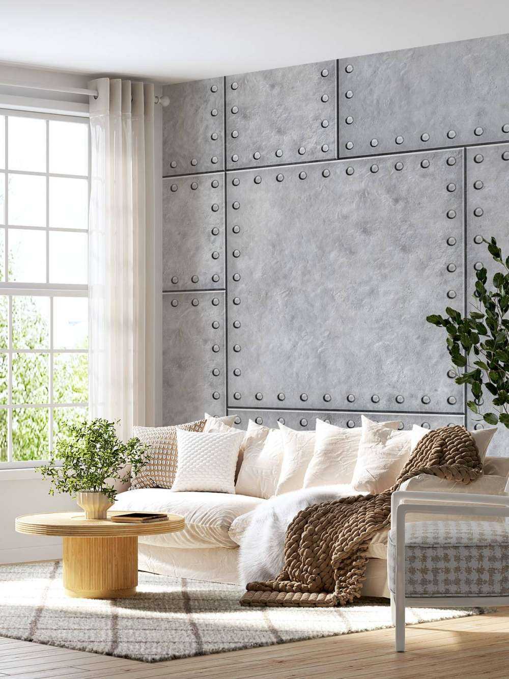 Gepantserde metalen plaat