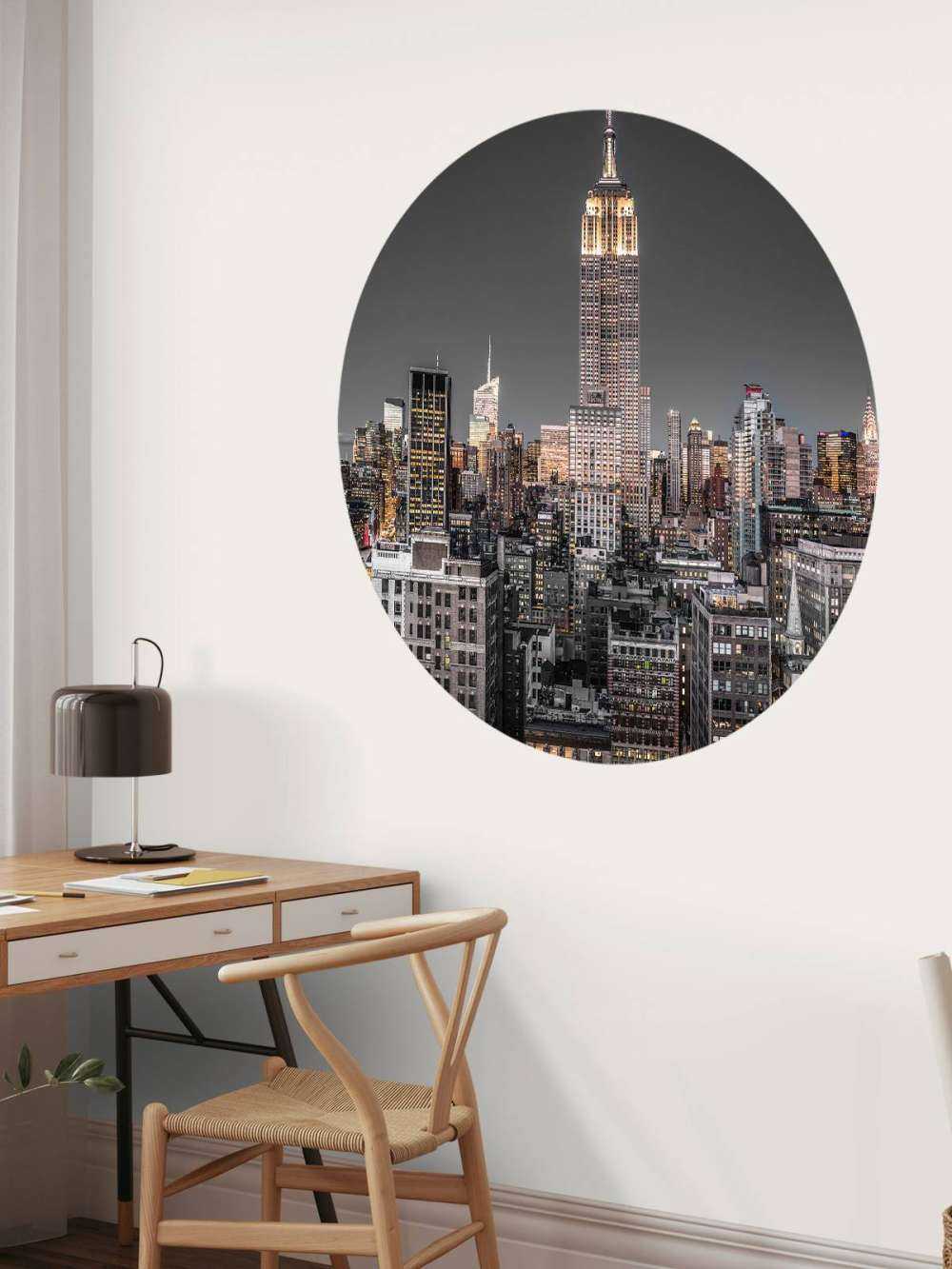 Empire State Building in de avond