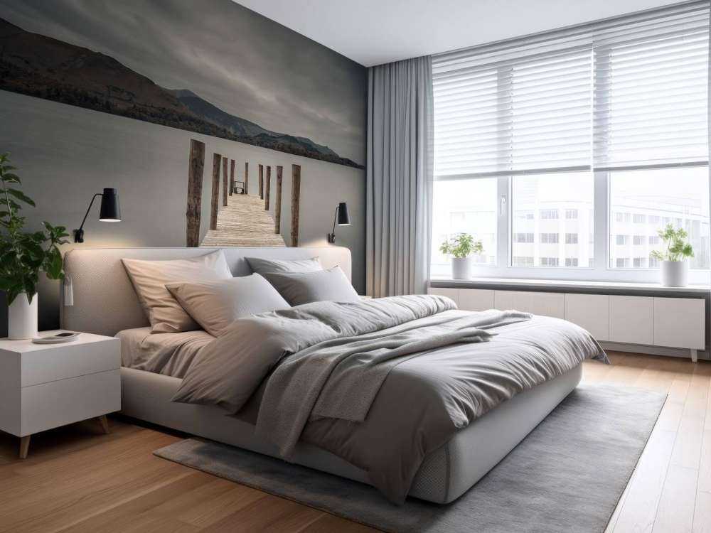 Steiger aan een rustig meer