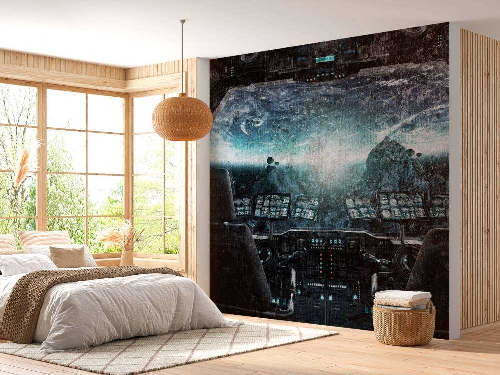 Cockpit van een ruimteschip