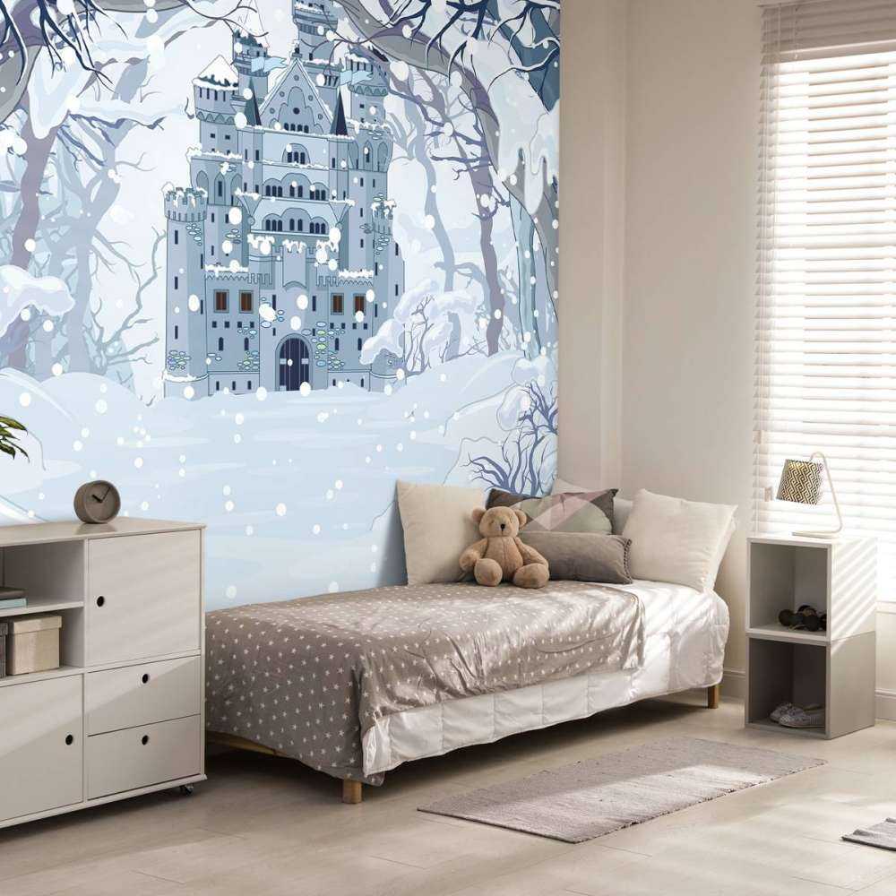 Ingesneeuwd sprookjesbos