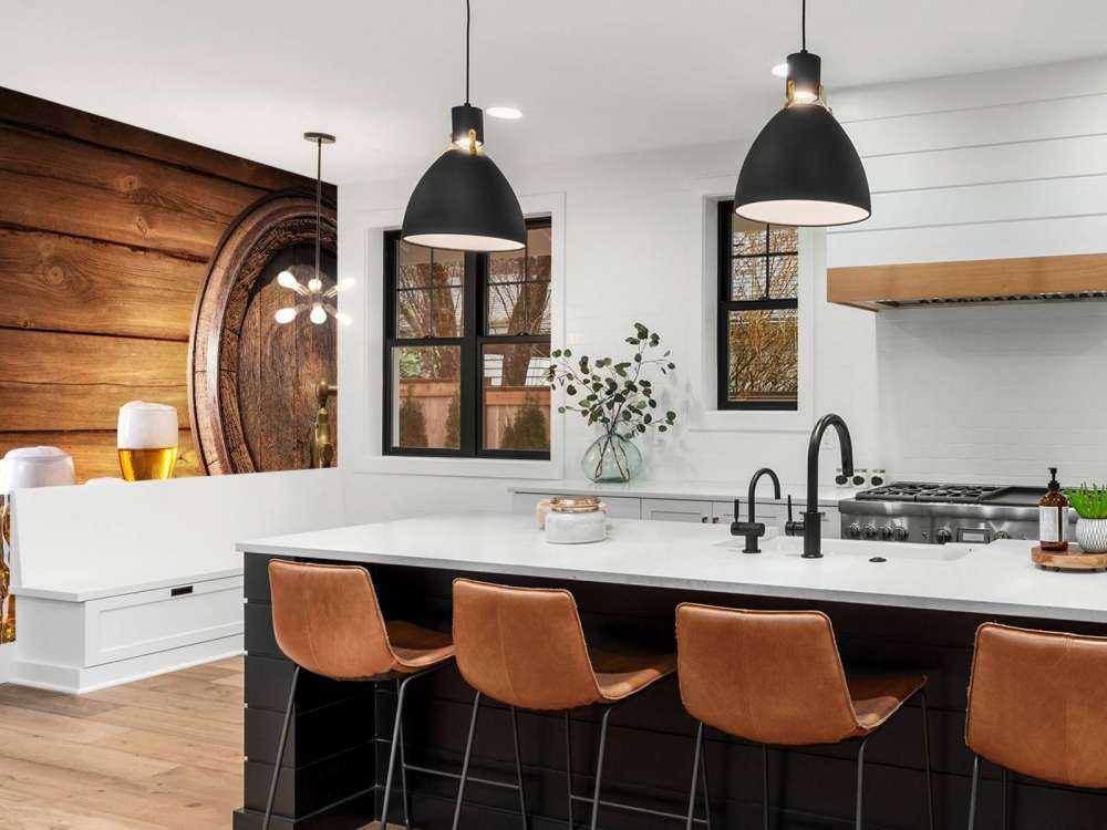 Speciaalbieren met een biervat