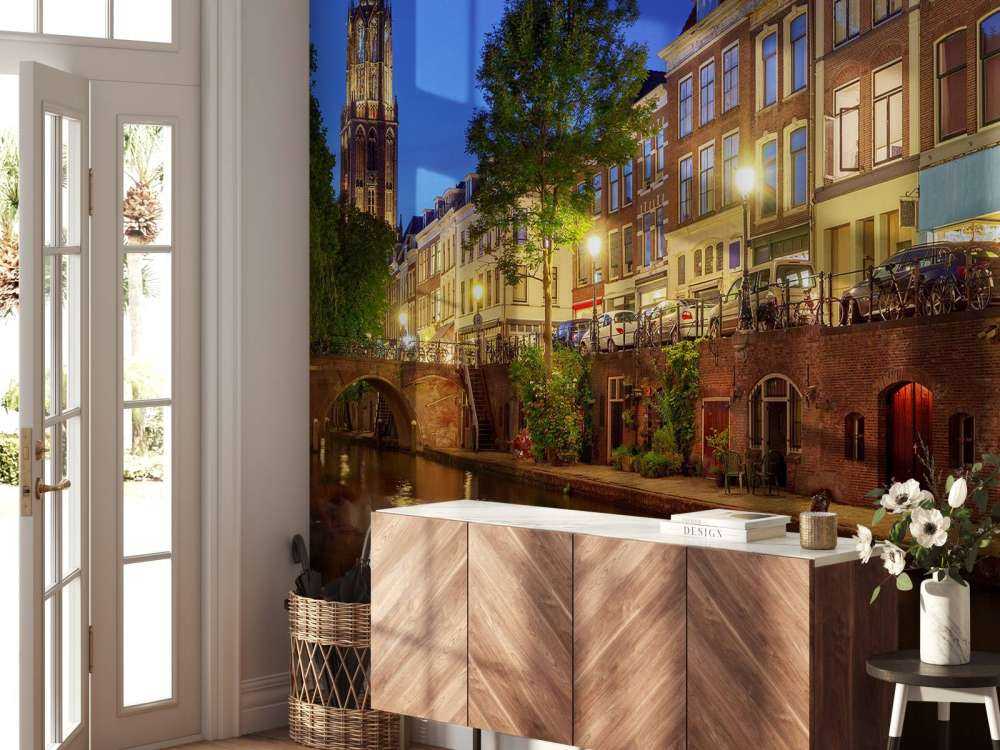 Grachtenpanden in Utrecht