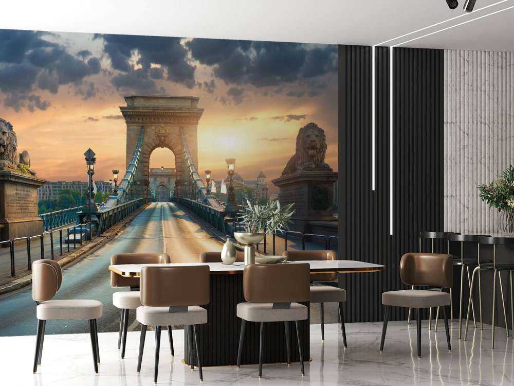 Bijzondere brug in Boedapest