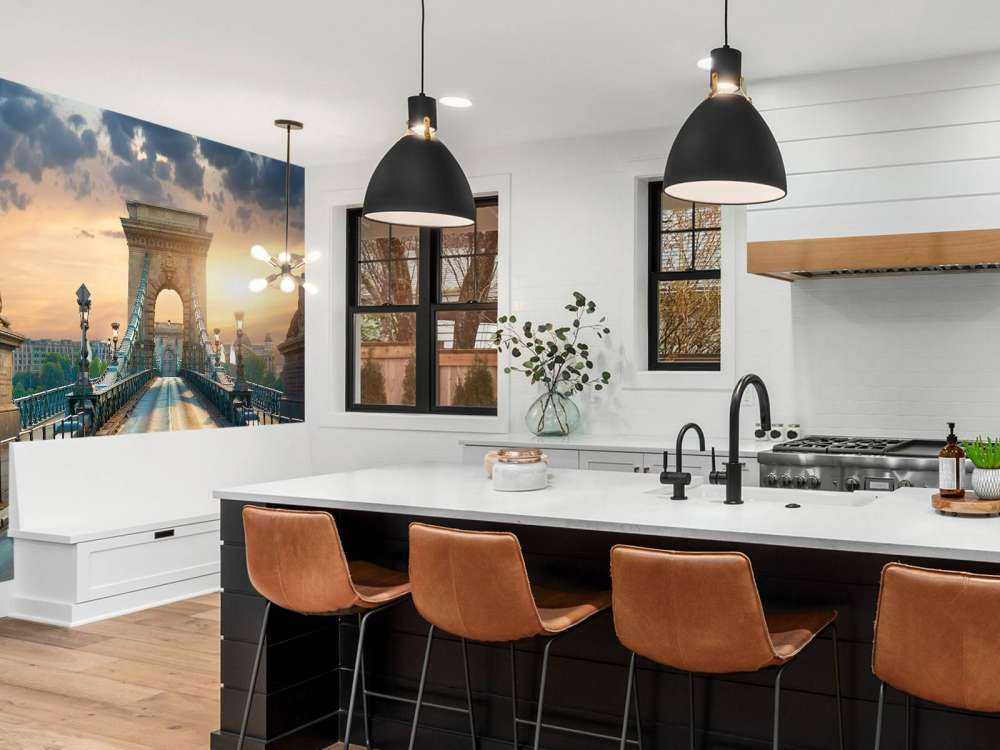 Bijzondere brug in Boedapest