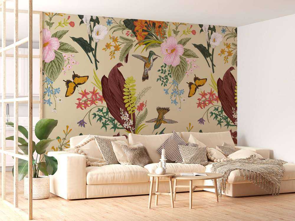 Leven in de lente print