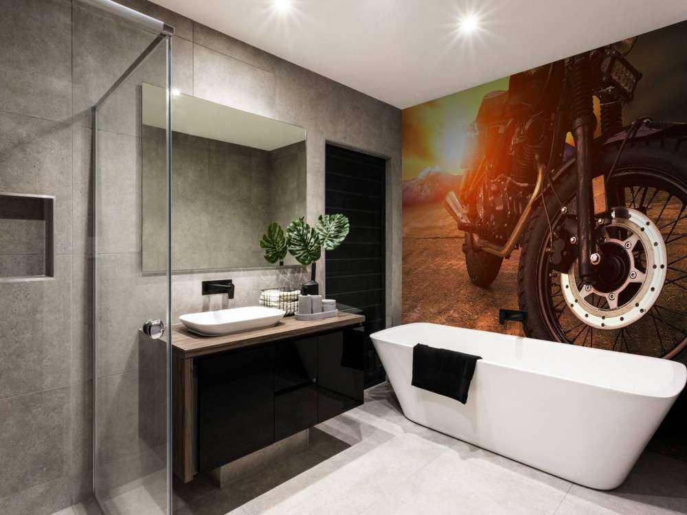 Vintage motor bij zonsondergang close-up