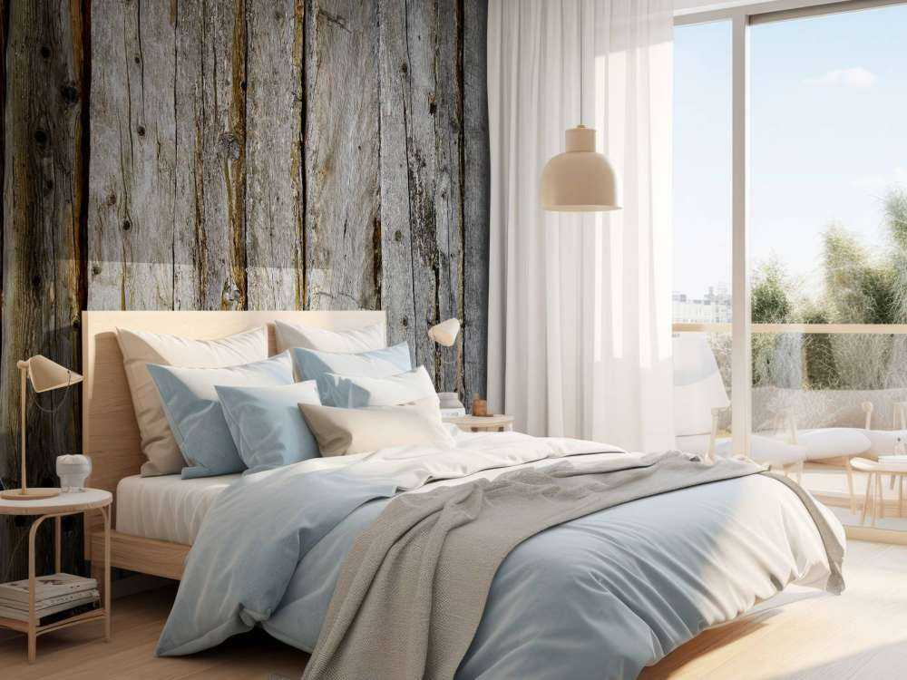 Oude verweerde balken