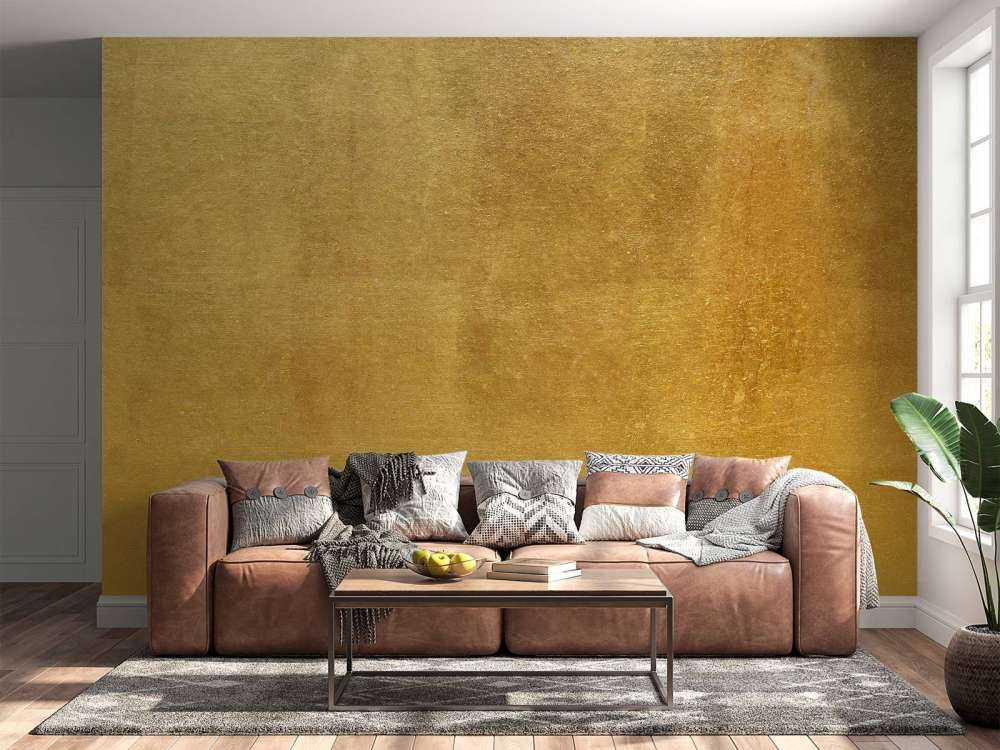 Gouden muur met structuur