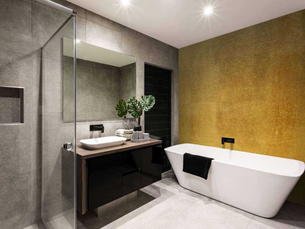 Gouden muur met structuur