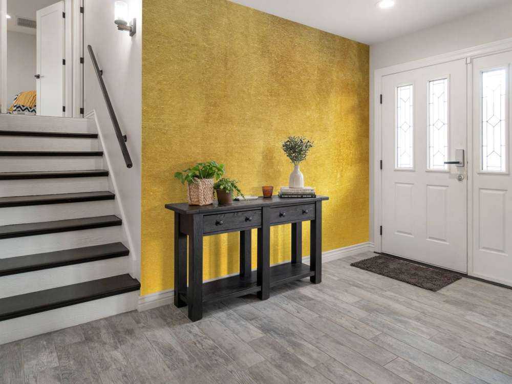 Gouden muur met structuur