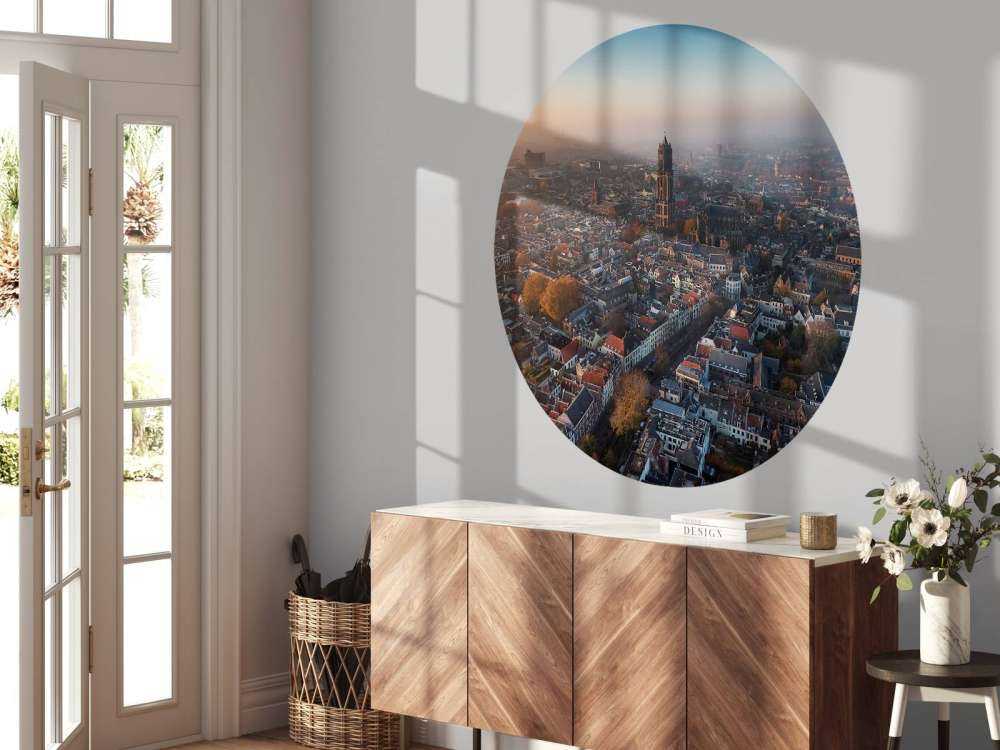 Bovenaanzicht van Utrecht