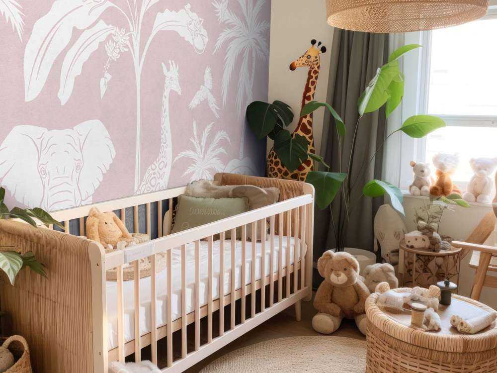 Monochrome Jungle - Pink