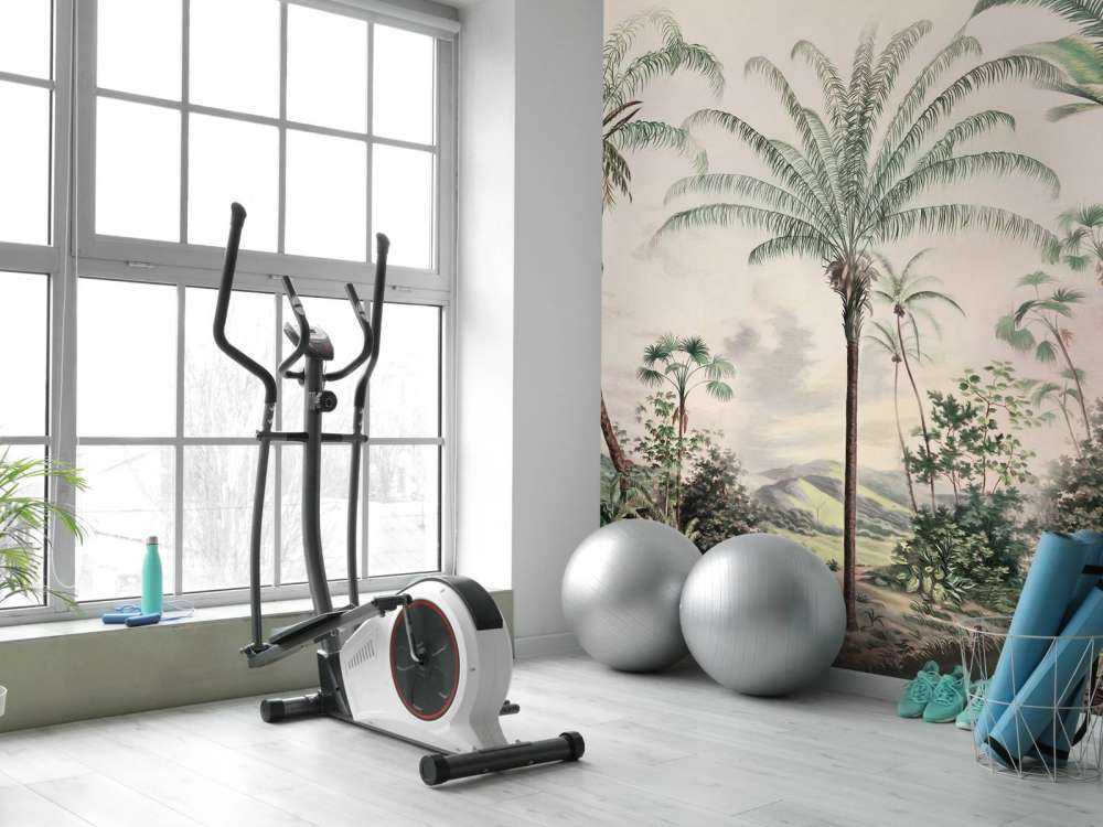 Romantic Tropics Dark Green