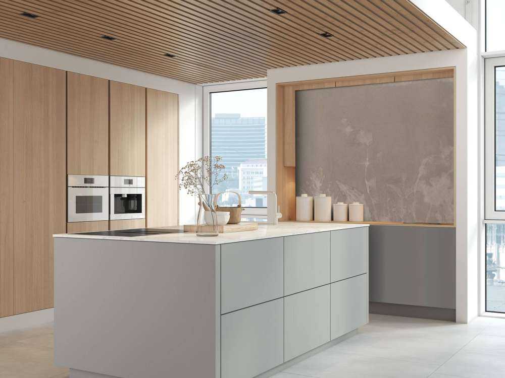 Wilde geranium en sneeuwbes - muisgrijs