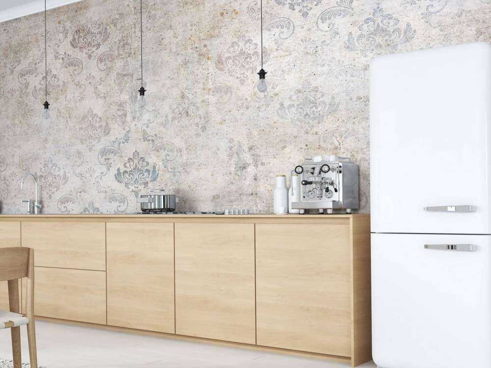 Verweerde klassieke ornamentsluier