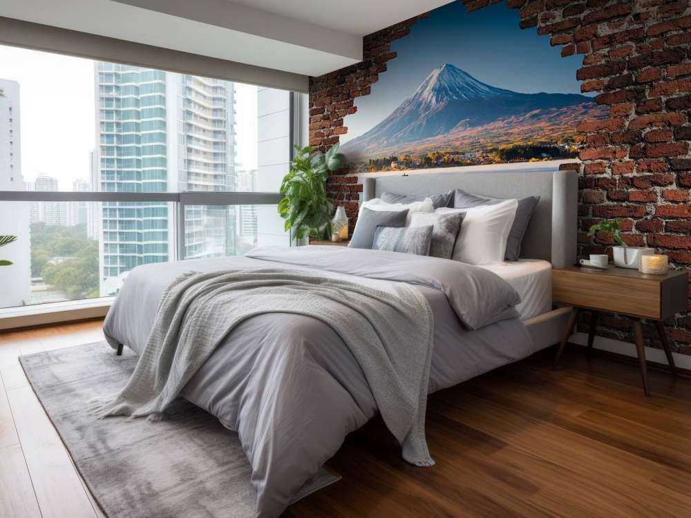 Uitzicht op berg Fuji