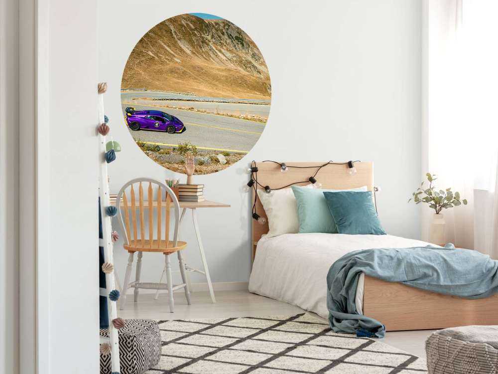 Lamborghini Huracán op bergpas