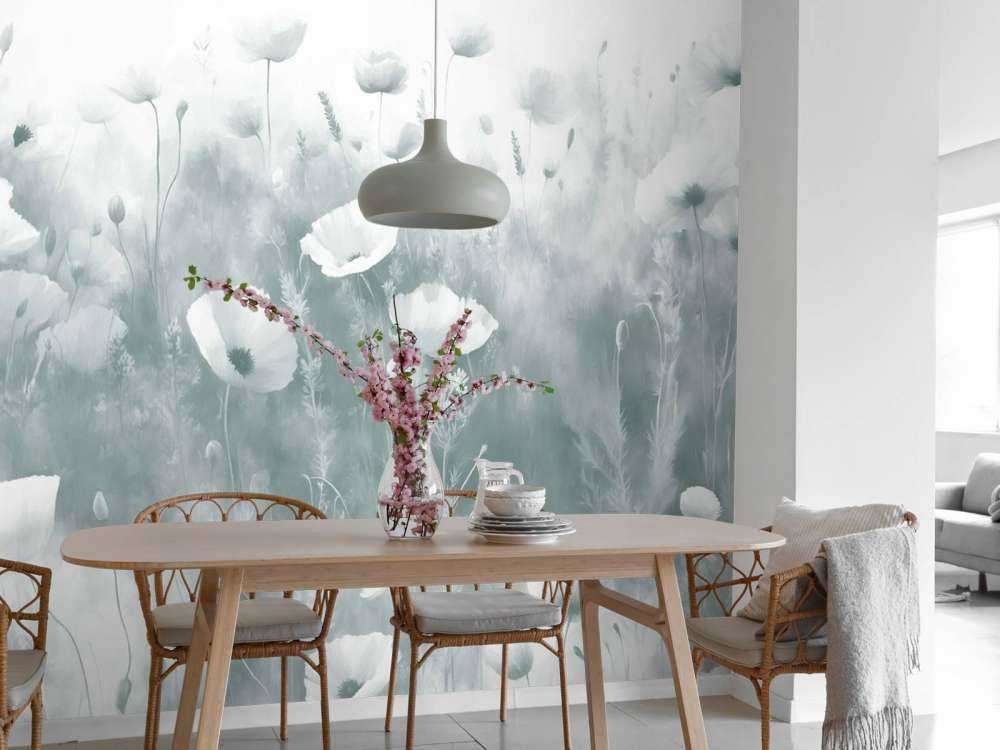 Wildflower dance - dark green