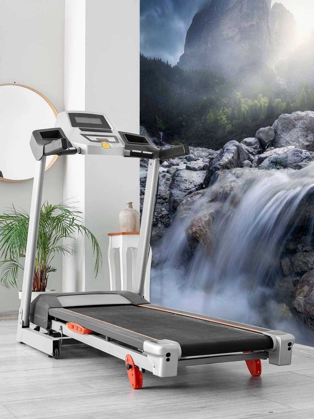 Mistige Bergstroom bij Zonsopkomst